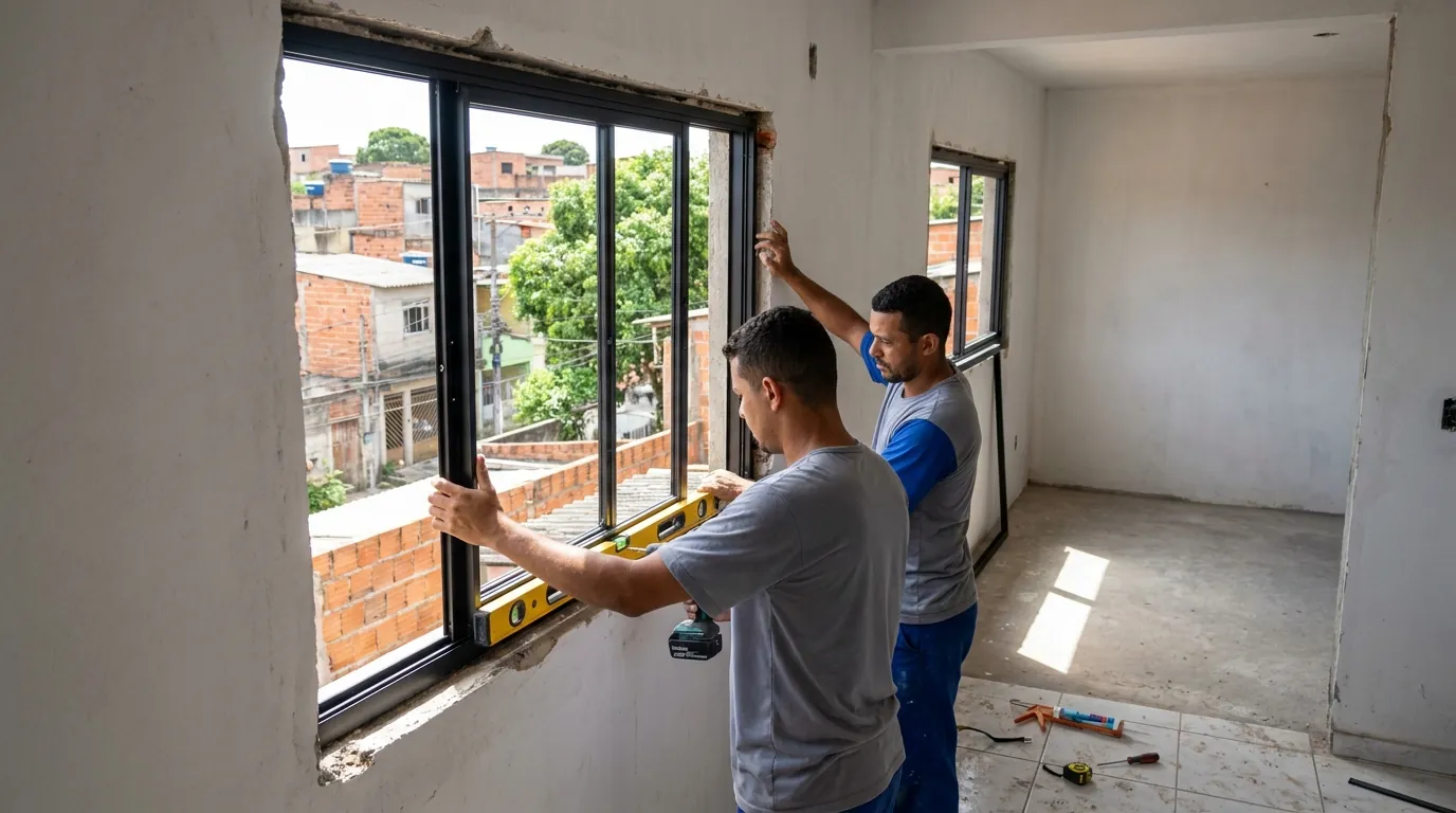 Produção de Portas e Janelas em Maceió‑AL