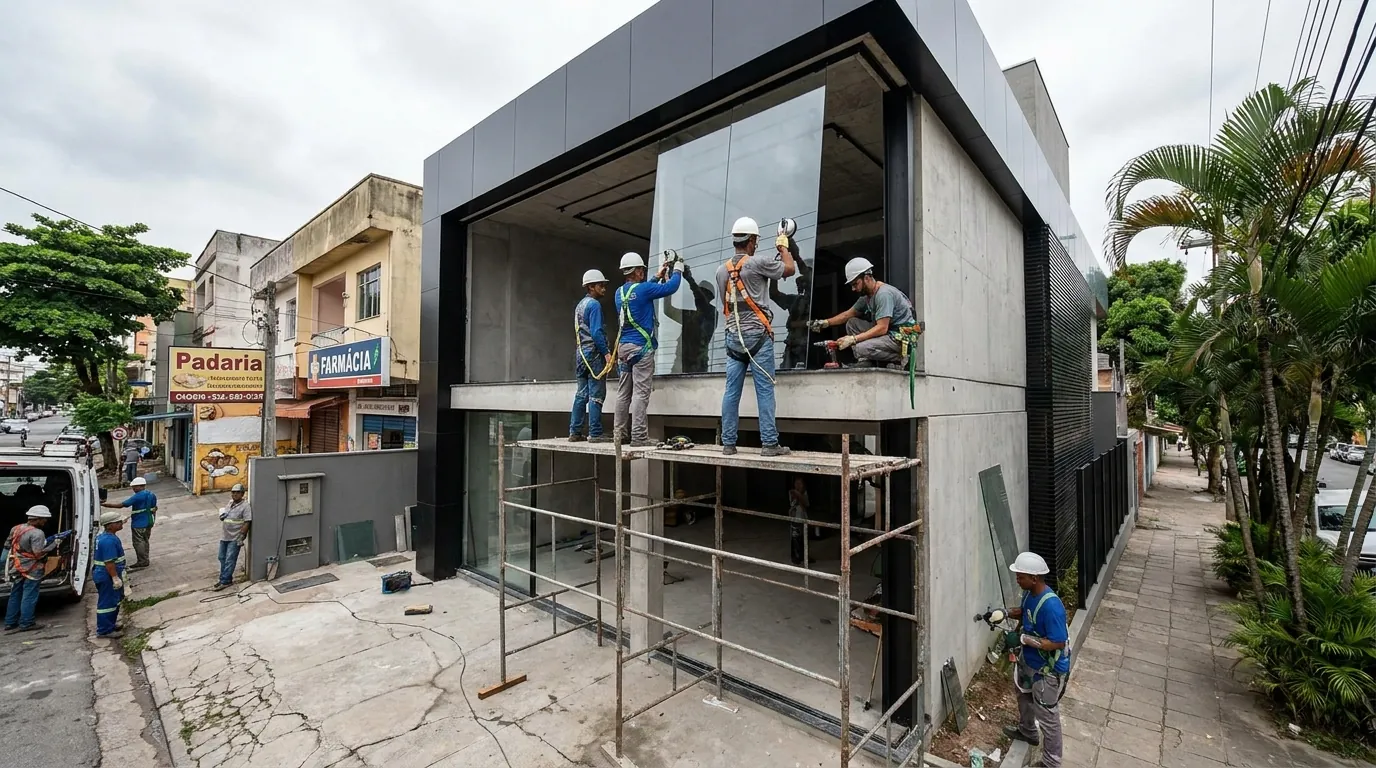 Fachadas para Lojas e Empresas em Maceió‑AL