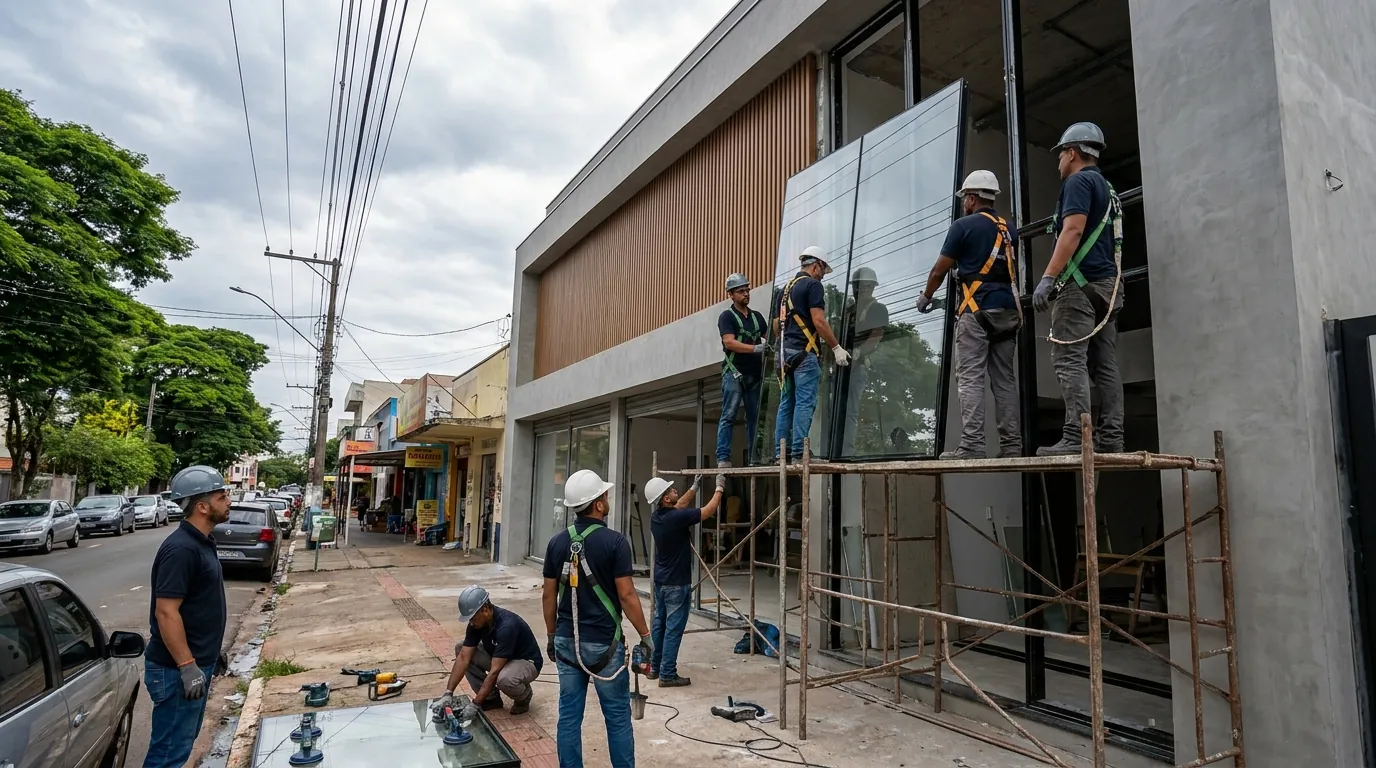 Fachada de Vidro em Maceió‑AL