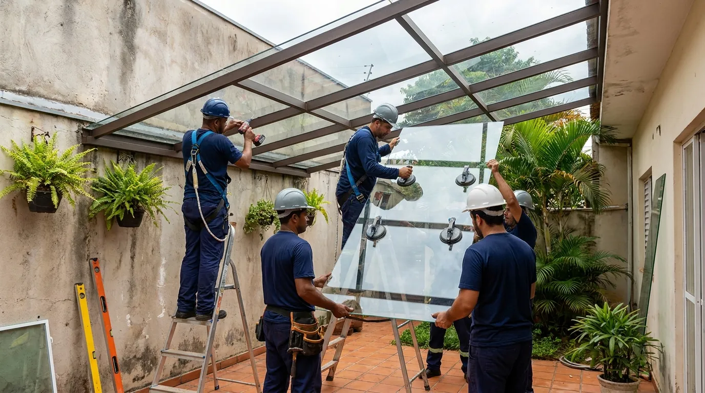 Fechamento de Churrasqueira em Maceió‑AL