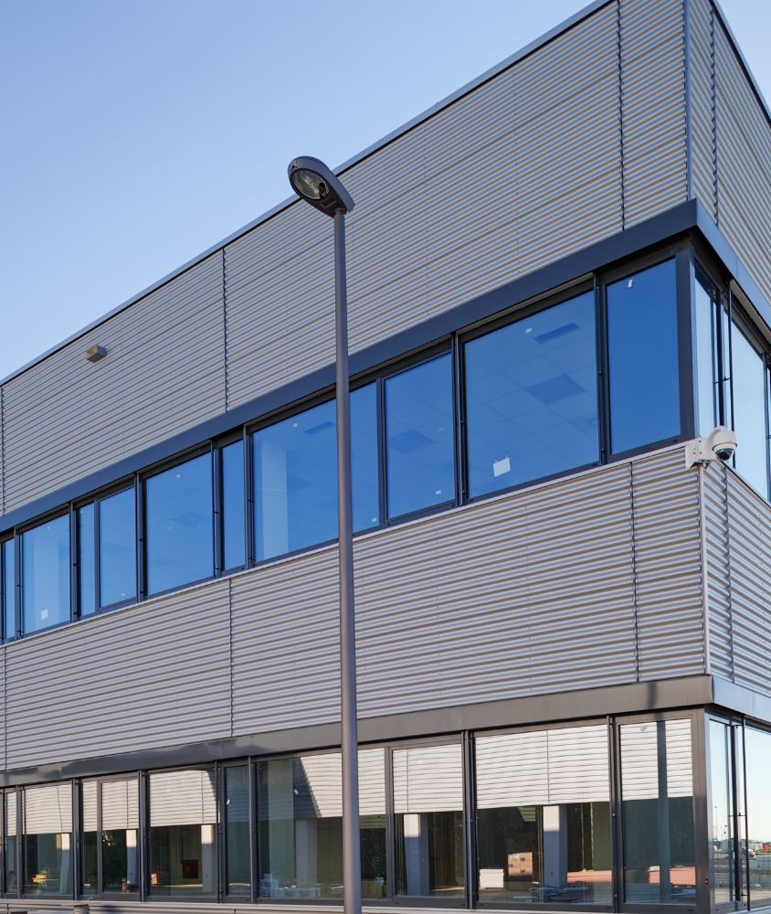 fachada de vidro em Maceió